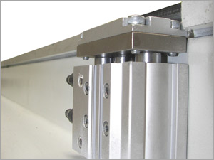 Pneumatic Material Alignment Stops