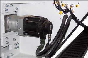 High powered precision servo gear motors